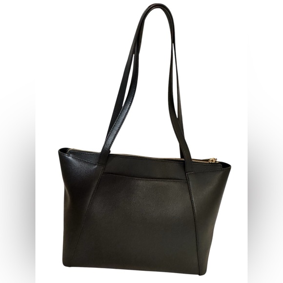 Michael Kors Maddie Medium Crossgrain Leather Tote — NWT - Picture 2 of 8